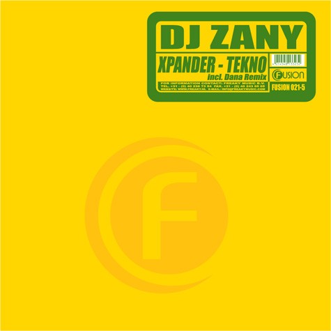 Dj Zany - Xpander / Tekno