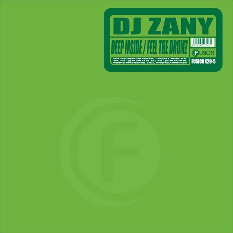 DJ Zany - Deep Inside / Feel The Drumz